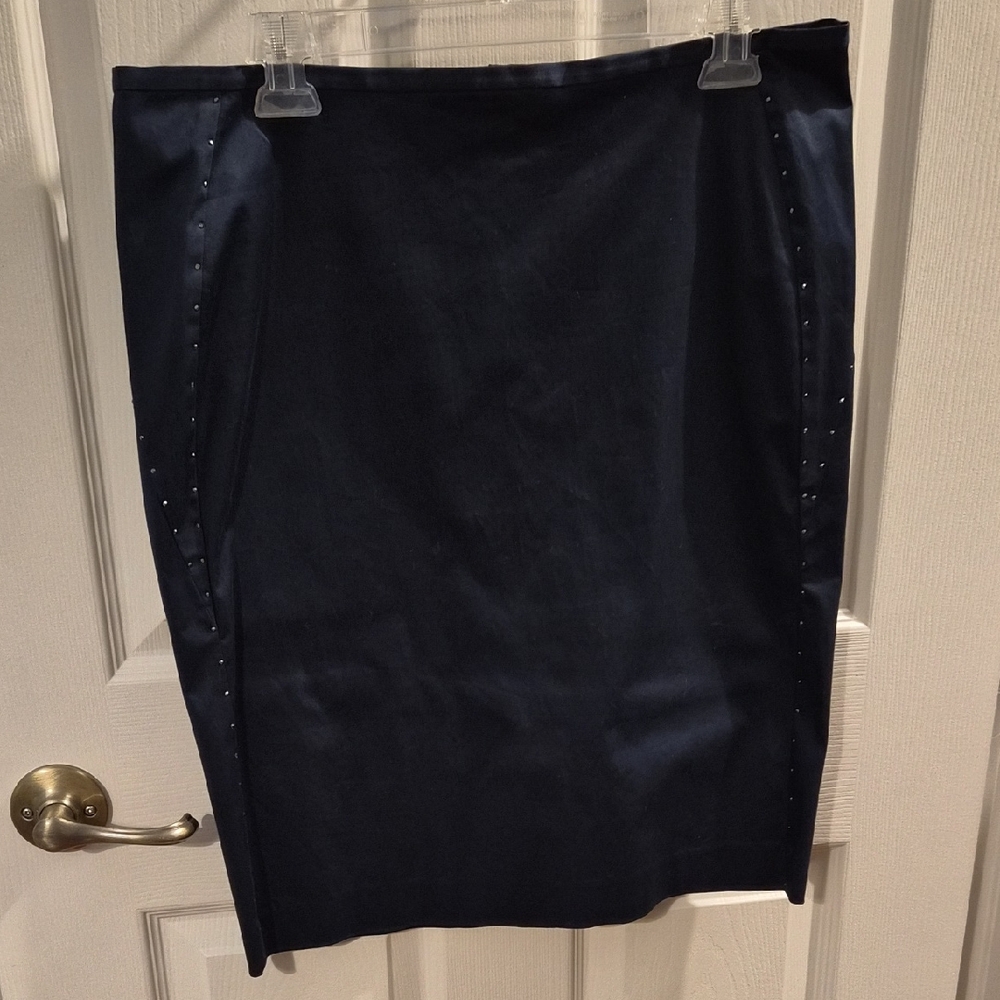 French Connection Dark Blue Mini Skirt